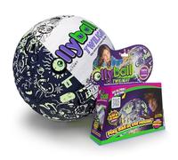Ollyball Twilight 1915354 Leisure Ball, Noctilucent Indoor Ball for Children to Colour, Shock-Absorbing with Patented KrunchCOR Technology, from 4 Years, 30 cm
