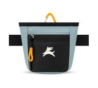OllyDog Goodie Treat Bag, Dog Treat Pouch, Waist Belt Clip for Hands-Free Training, Magnetic Closure, Dog Training and Behavior Aids, Three Ways to Wear (St. Lucia)