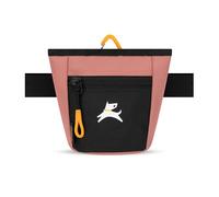 OllyDog Goodie Treat Bag, Dog Treat Pouch, Waist Belt Clip for Hands-Free Training, Magnetic Closure, Dog Training and Behavior Aids, Three Ways to Wear (Desert)