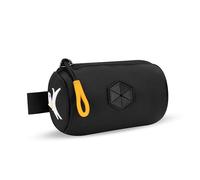 OllyDog Scoop Pick Up | Dog Poop Bag Holder | Lightweight & Water-Resistant Dispenser | Leash Attachment for Hands-Free Carry | Fits Standard Waste Bag Rolls (Raven)