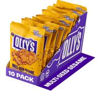 OLLY's - Pretzel Thins - Multiseed Sesame - 10 x 35g