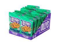 Olly's Sour Cream Pretzel Thins 35g - Case of 20 [Best Before: 07/04/2026]