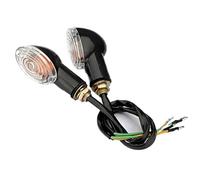 OLMAFD Turning Indicators Light Universal Motorcycle Flasher Blub Turn Signal Lamp DC 12V Motorbike Indicator Light Amber Blinker Bulb 8W Moto Accessories