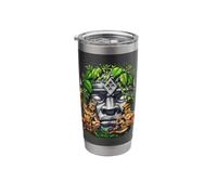 Olmec Head Olmec Warriors Ancient Olmec Civilization Stainless Steel Insulated Tumbler