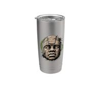 Olmec Head Stainless Steel Insulated Tumbler