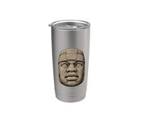 Olmec Head Stainless Steel Insulated Tumbler