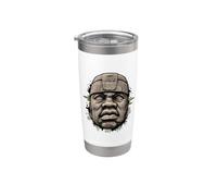 Olmec Head Stainless Steel Insulated Tumbler