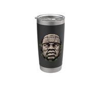 Olmec Head Stainless Steel Insulated Tumbler