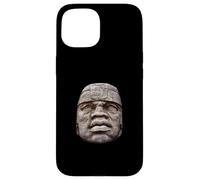 Olmeken Colossal Head Mexico Olmec Head Case for iPhone 15