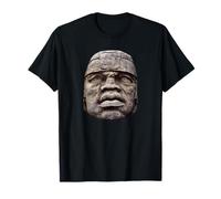 Olmeken Colossal Head Mexico Olmec Head T-Shirt
