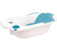 Olmitos Baby Bath Tub Extra Large with Thermometer - Blue Infant Bathtub with...