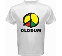 OLODUM Logo Brazilian Men's T-Shirt XL White