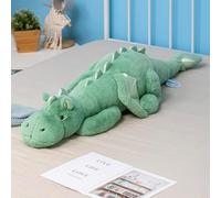 Ololele Dragon Plush Toy, 65 x 24 x 12 cm, 0.9 kg, Small Plush Dragon for Children, Pink, White, Green and Blue Available. Very Cute Plush Dragon