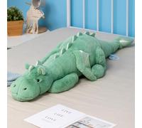 Ololele Weighted Dragon Stuffed Animal 43.3Inches 7Lbs, Large Plush Green Weighted Stuffed Animals Toy for Kids, Pink White Green and Blue Available. Very Cute Plushie Dragon