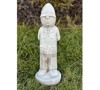 OLOMA Concrete man statue Stone boy figurine Outdoor people decoration Cement garden decorationOutdoor man ornament Gift for man Lawn decoration Man lover gift Front door sculpture