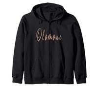 Olomouc Czech Republic Vintage elegant design Zip Hoodie