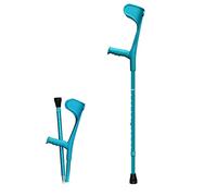 OLOTU Crutches for Walking Adult Forearm Crutches Foldable Aluminum Canes 10 Height Adjustable Medical Walking Sticks For Men Women Walking Stick