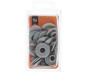 OLPRO 10x Plastic Snap Eyelet Grommets - Self Sealing Groundsheet Tarpaulin Awning Cover, Banners, Flags, Tarp, replacement for steel ones