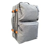 OLPRO 44L Carry-on Cabin Bag - Water Resistant Travel Backpack with Laptop Sleeve, Adjustable Straps, Compression Straps & Suitcase Handle Slot - Cabin Size Hand Luggage