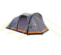 OLPRO Abberley XL Breeze 4-Person Inflatable Tent - Waterproof 5000 mm Family Camping Air Tent with Sewn-In Groundsheet, Darkened Bedroom & Large Living Area