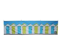 OLPRO Beach Huts 4 Pole Compact Steel Poles Windbreak with Pegs & Storage Bag - 480cm x 140cm