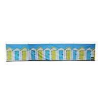 Olpro Beach Huts 5 Pole Windbreak (Wooden Poles)