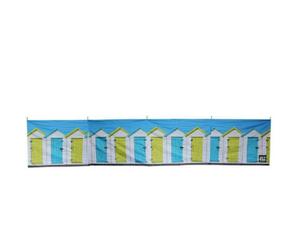 Olpro Beach Huts 5 Pole Windbreak (Wooden Poles)