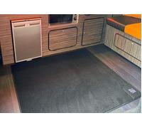 Black Rear Campervan Living Area Carpet 900mm x 1000mm