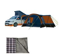 OLPRO Cocoon Breeze® v2 Campervan Awning - Carpet - Orange - Carpet