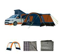 OLPRO Cocoon Breeze® v2 Campervan Awning - Footprint, Carpet & Extension - Orange - Footprint, Carpet & Extension