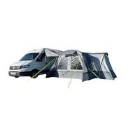 OLPRO Cocoon Breeze V2 Tall Tunnel Inflatable Driveaway Awning for Campervan or Motorhome - Air with Sewn-in Groundsheet, Dual Beading, Recycled Polyester - Campervan/Caravan Porch - Grey