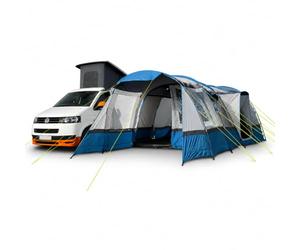 OLPRO Cocoon V2 Campervan Awning - Large 8 × 3.5 m Driveaway Awning for Camper Vans & Motorhomes - 5-Berth Blackout Sleeping Pods, Sewn-In Groundsheet, Dual Beading & Fibreglass Poles