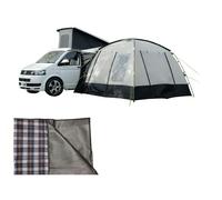 OLPRO Cubo V2 Campervan Awning (Fits Campervans between 190 and 250cm) - Carpet - Carpet