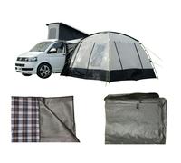 OLPRO Cubo V2 Campervan Awning (Fits Campervans between 190 and 250cm) - Carpet & Footprint - Carpet & Footprint