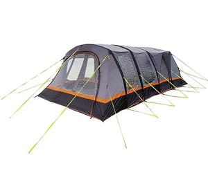 OLPRO Discovery 6 Berth Inflatable Tent with Removable Blackout Inner, Sewn in Groundsheet, Extra Large Windows, Large Enclosed Canopy and Fly Mesh Screens, Perfect for families