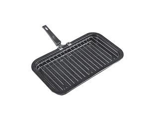 Olpro Falcon Grill Pan Detachable Handle - Black, 31 cm