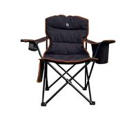 OLPRO Henwick Padded Folding Camp Chair Orange & Black - 2 x Chair