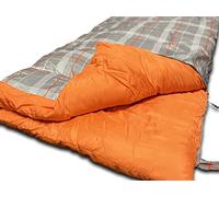 OLPRO Large Adult Single Sleeping Bag 3 Season with Warm Brushed Cotton Lining Comes with Storage bag