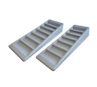 OLPRO Leveling Ramps 2-Pack - Heavy-Duty Caravan & Motorhome Level Out Ramps - Durable Anti-Slip Vehicle Levelling Blocks for Camping, Touring, RV & Campervan Use
