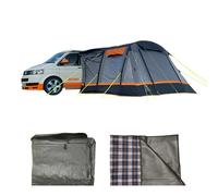 OLPRO Loopo Breeze® v2 Inflatable Campervan Awning - Carpet & Footprint - Charcoal - Carpet & Footprint