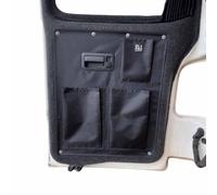 OLPRO Ltd Left Side VW T5/T6 Rear Barn Door Storage Organiser in Black OLPRO Ltd Black