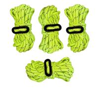 Olpro Pack of 4 Guy Rope Lines 4m Each Olpro Multicolor