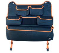 Olpro Rear Double Seat Storage Organiser Orange Olpro Multicolor Double