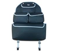 Olpro Rear Single Seat Storage Organiser Grey Olpro Multicolor Single