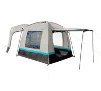 OLPRO Snug Poled Tailgate Campervan Awning - Driveaway Rear Van Awning with Sewn-In Groundsheet - Waterproof Campervan Shelter for Camping, Touring & Outdoor Use