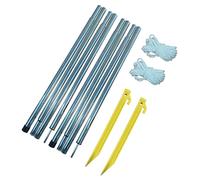 OLPRO Tent Canopy Pole Set 2 x 180cm, Camping, Replacements, Aluminium, Outdoors, includes 2 x plastic pegs and 4.5m guy lines