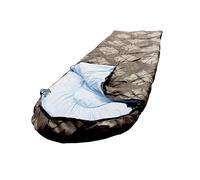 OLPRO The Stafford Sleeping Bag - Black for Camping, ISO Rated 3 Seasons, Adult, Small Packed Size, lightweight, Stuff Bag, Soft, Thick and Warm, for Camping, Travel, Hiking