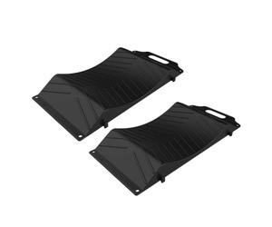 OLPRO Tyre Savers - Pack of 2 | Heavy Duty Caravan Wheel Chocks | Prevent Tyre Deformation | Durable, Lightweight Wheel Stoppers for Car, Campervan, Motorhome or Trailer Storage