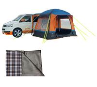 OLPRO Uno Breeze® v2 Campervan Awning - Orange - Carpet - Orange
