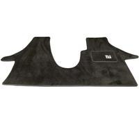 OLPRO Transporter T5 2003-2015 Front No Walkthrough Mats, One Piece Taylored Mat for T5 Campervan, Protects the Footwell of your Van, Comes with Driver's Heel Pad